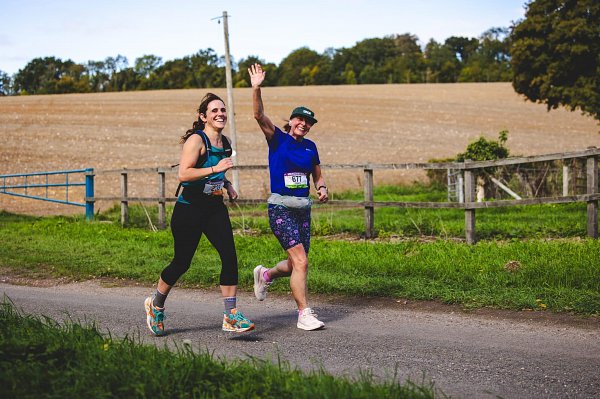 Tracie and Bee are running the New Forest Marathon for Fledge!